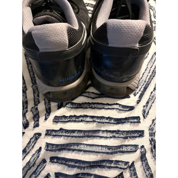 Nike REAX Rocket 2 running shoes gym black blue fair condition men's size 13 - Picture 6 of 10